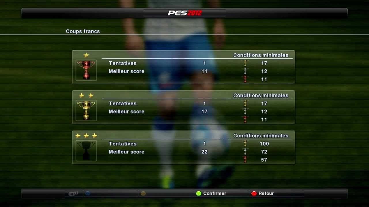 PES 2012 - Training Challenge