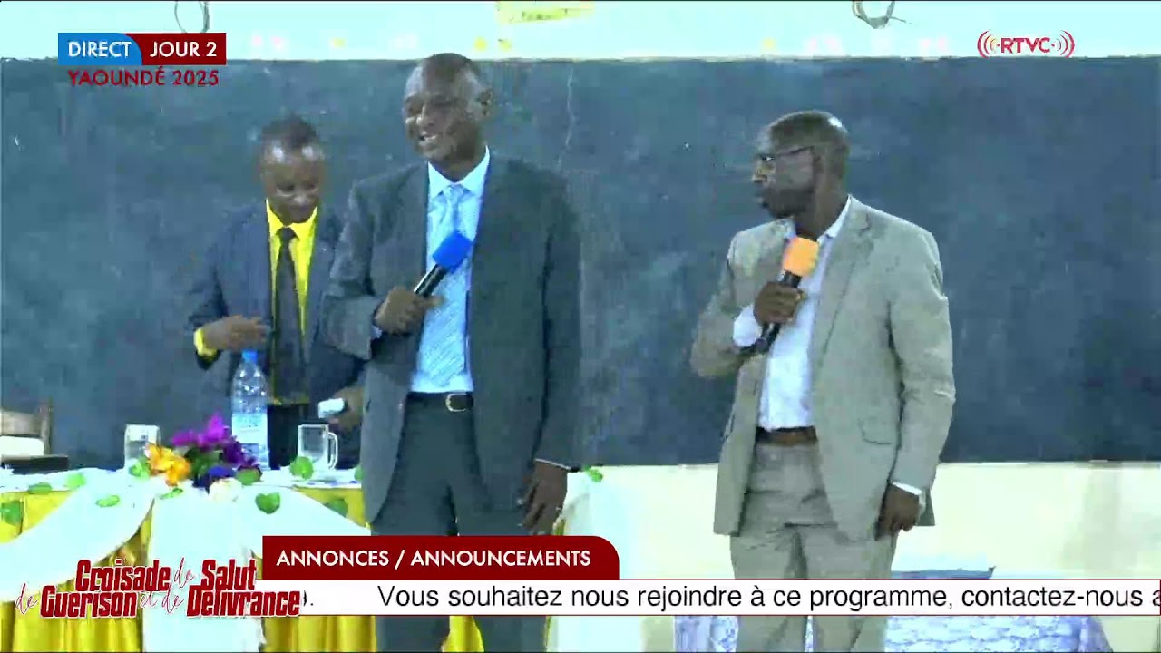 🔴 JOUR 2 - CROISADE DE SALUT, DE GUÉRISON ET DE DÉLIVRANCE
