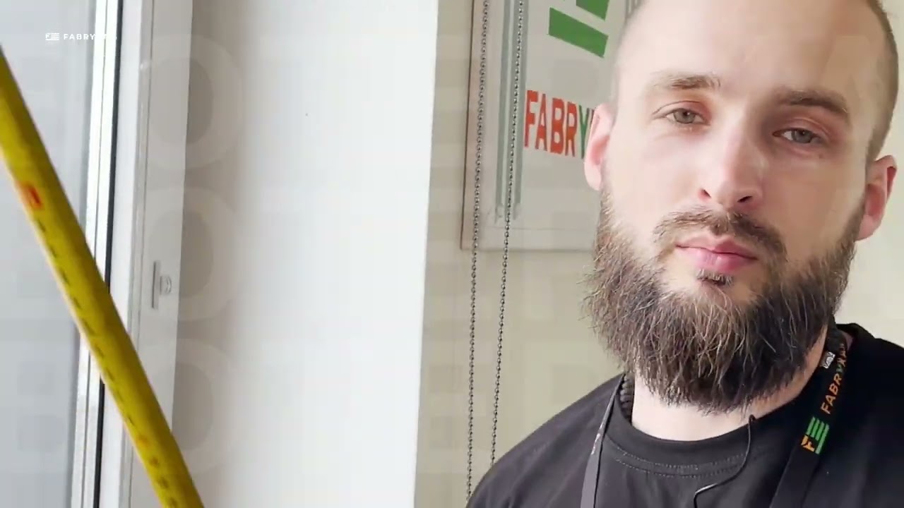 Замер римских штор