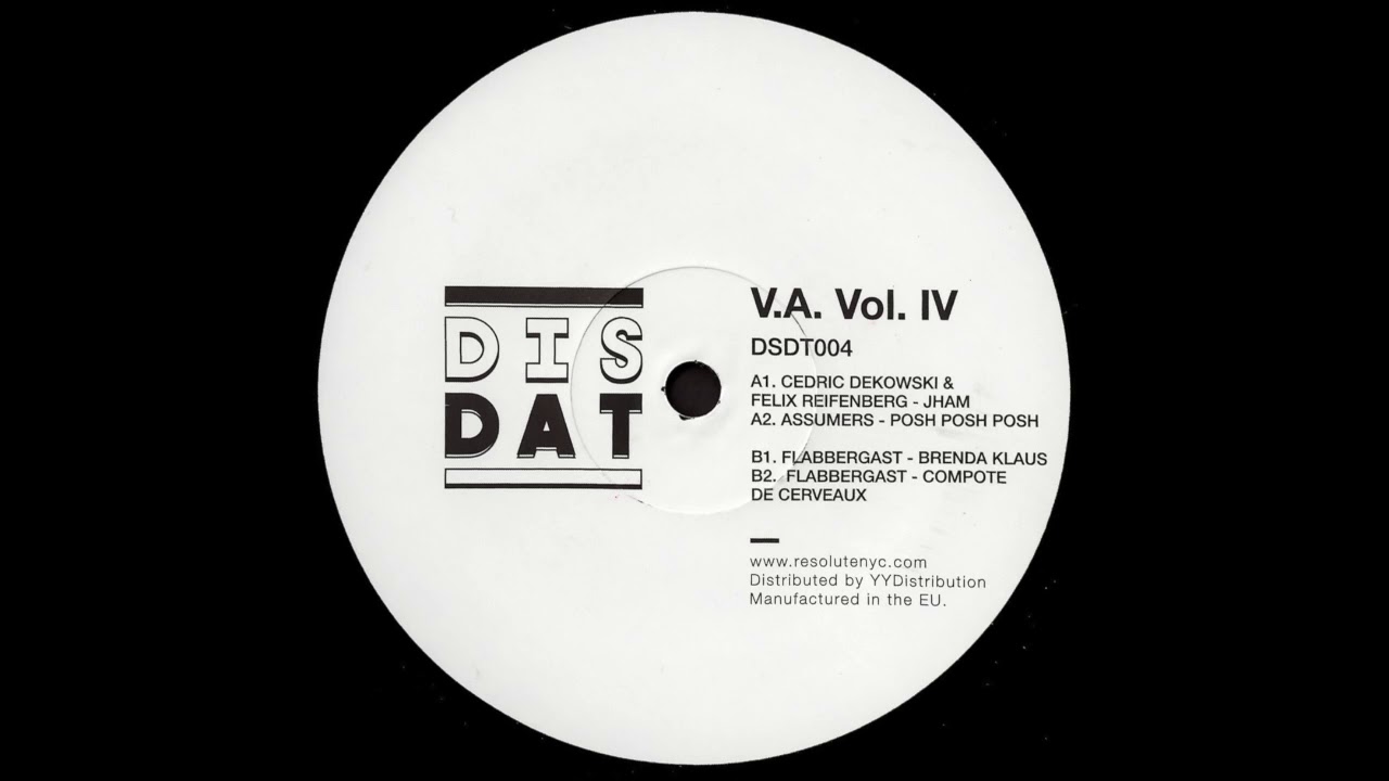 A1. Cedric Dekowski & Felix Reifenberg - Jham [DISDAT004]