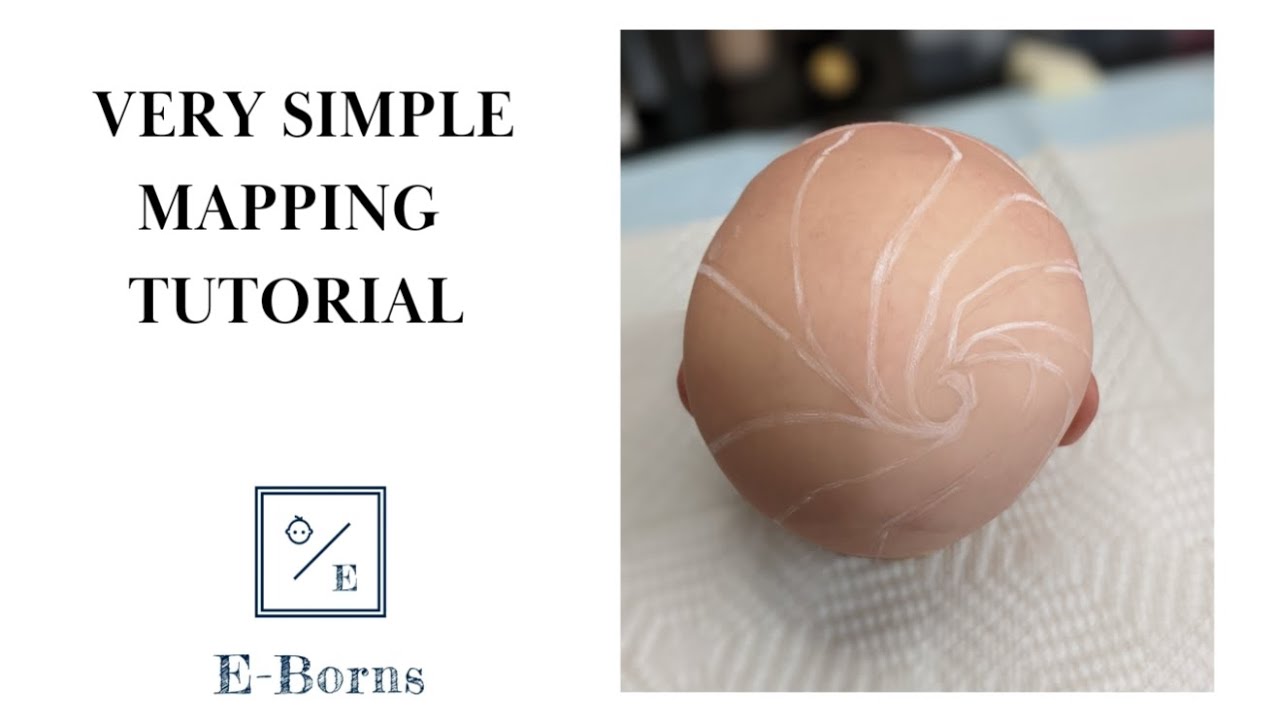 Basic beginner hair mapping tutorial by E-Borns