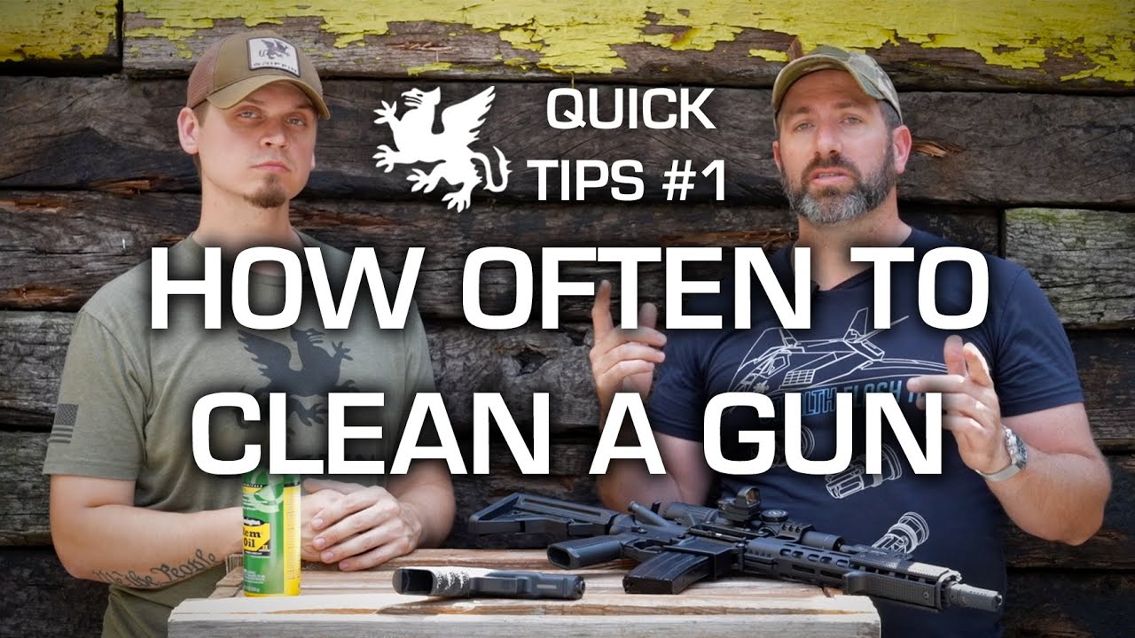 Quick Tips: How Often Should You Clean a Gun?