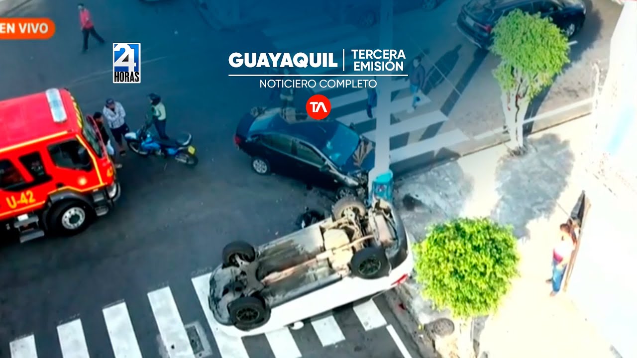 Noticiero de Guayaquil (Tercera Emisión 24/07/2024)