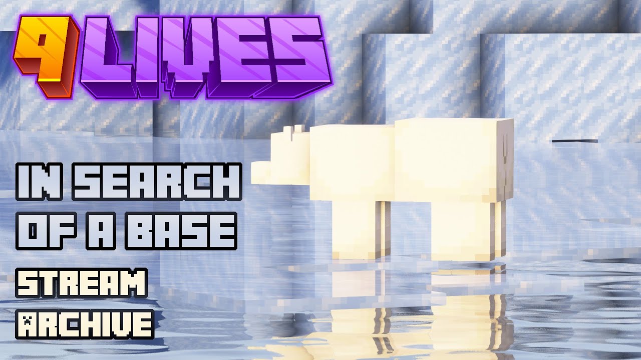 Minecraft: Nine Lives - Vaulting, then Scouting for a Base!