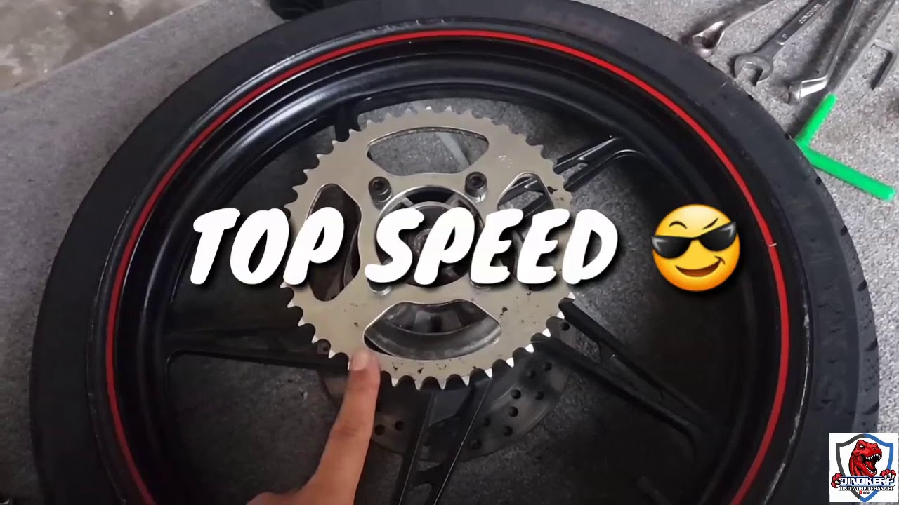 SYM VF3i | TUKAR SPROCKET RATIO | TAMBAH TOP SPEED? JIMAT MINYAK? JOM LAYAN...