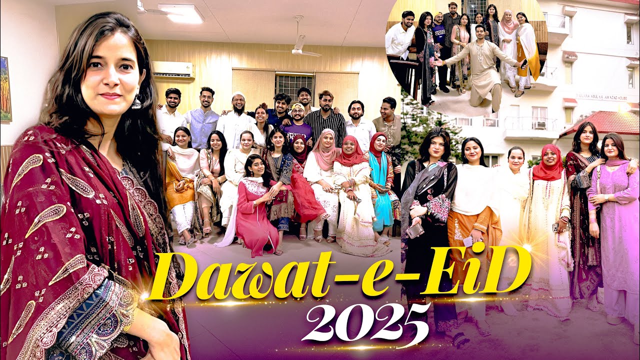 DAWAT-E- EID || Jamia Millia Islamia || Nehru Guest House || #eid #2025 #dawat #mukhtalifladki