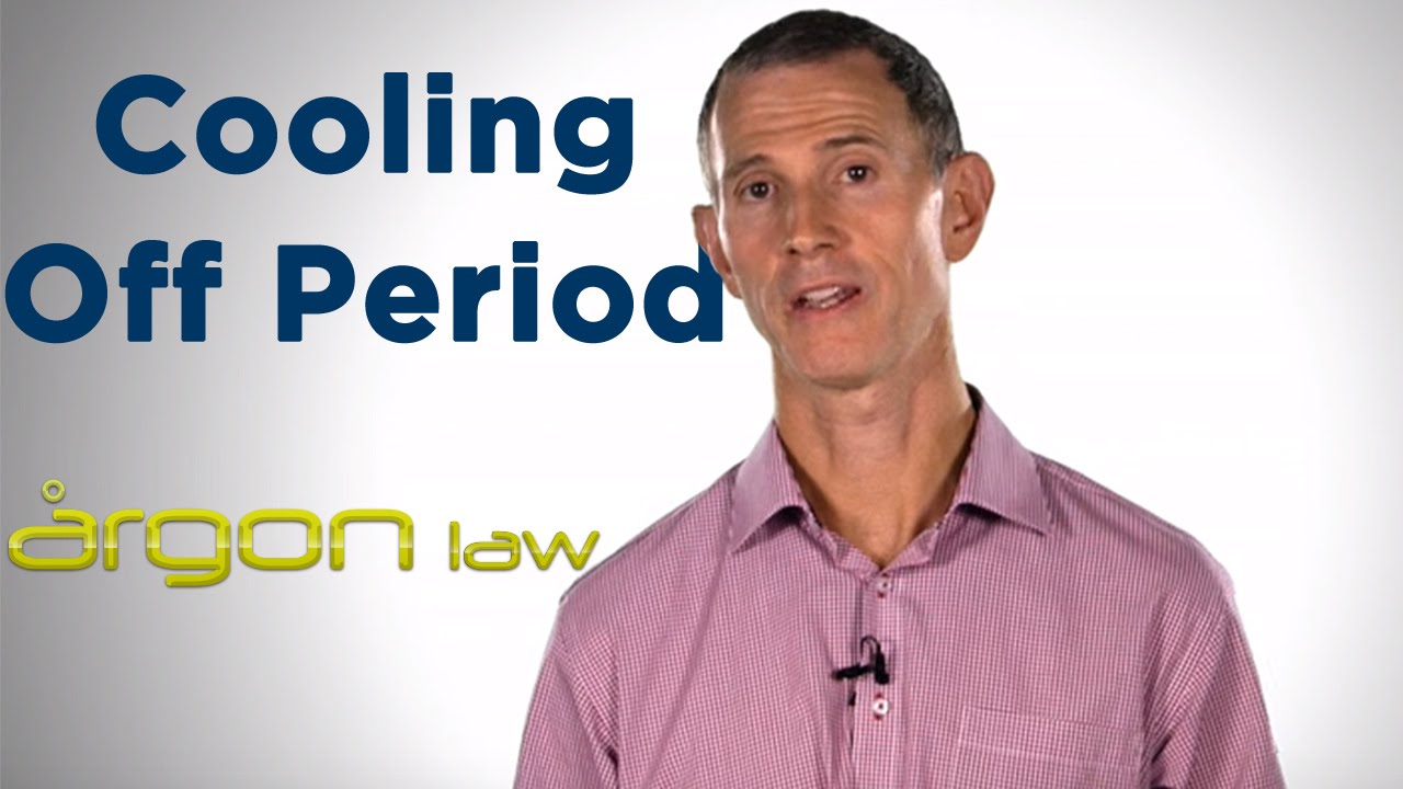 Cooling Off Period::Entering a Contract When Purchasing Property. Sunshine Coast Lawyer- Argon Law