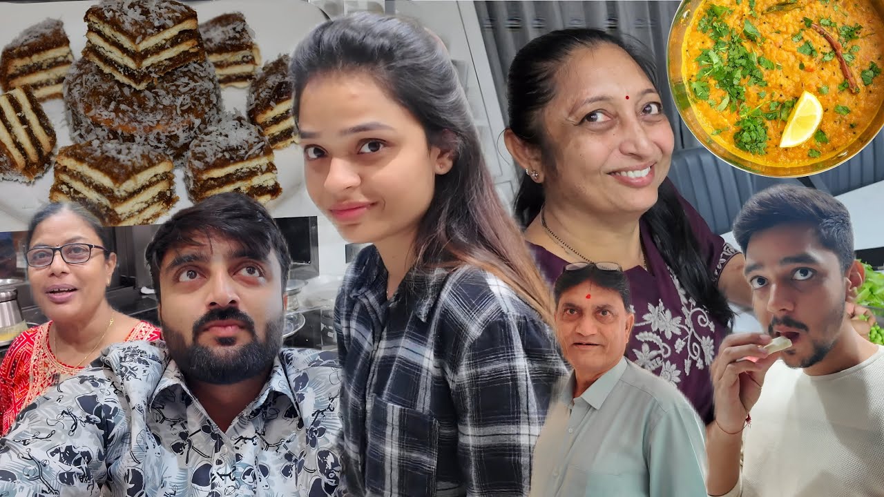 દિરાવીના ઘરે બનાવ્યા ખજૂર બિસ્કિટ, દાલફ્રાય અને ગ્રીન ગોટાળો😍 | ડિલિવરી વાળા પર દિપે ગુસ્સો કર્યો😡