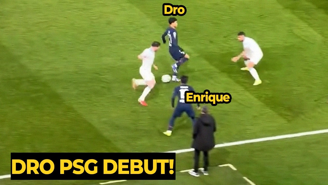 Reakcja Luisa Enrique na wczorajszy debiut Dro Fern&aacute;ndeza w PSG