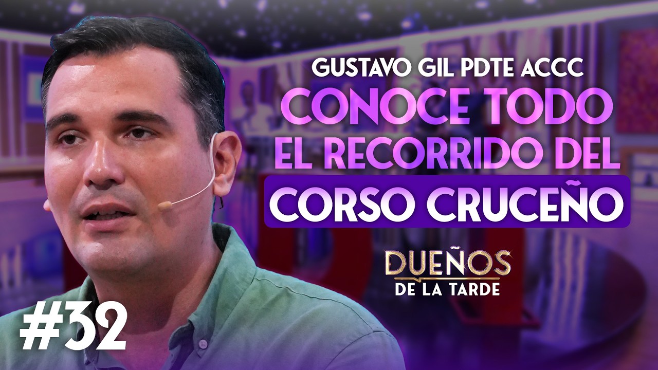 RECORRIDO COMPLETO DEL CORSO CRUCEÑO 2026, GUSTAVO GIL PDTE. ACCC