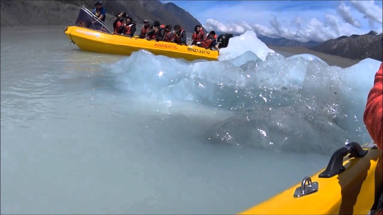 Tasman Glacier 塔斯曼冰河船之旅 -全記錄  (New Zealand)