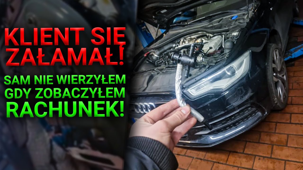 Przyjechał na węzyk za 12tys zł w BiTurbo  TipTronic po 270.000km jak wygląda olej, nie zmienia sie?