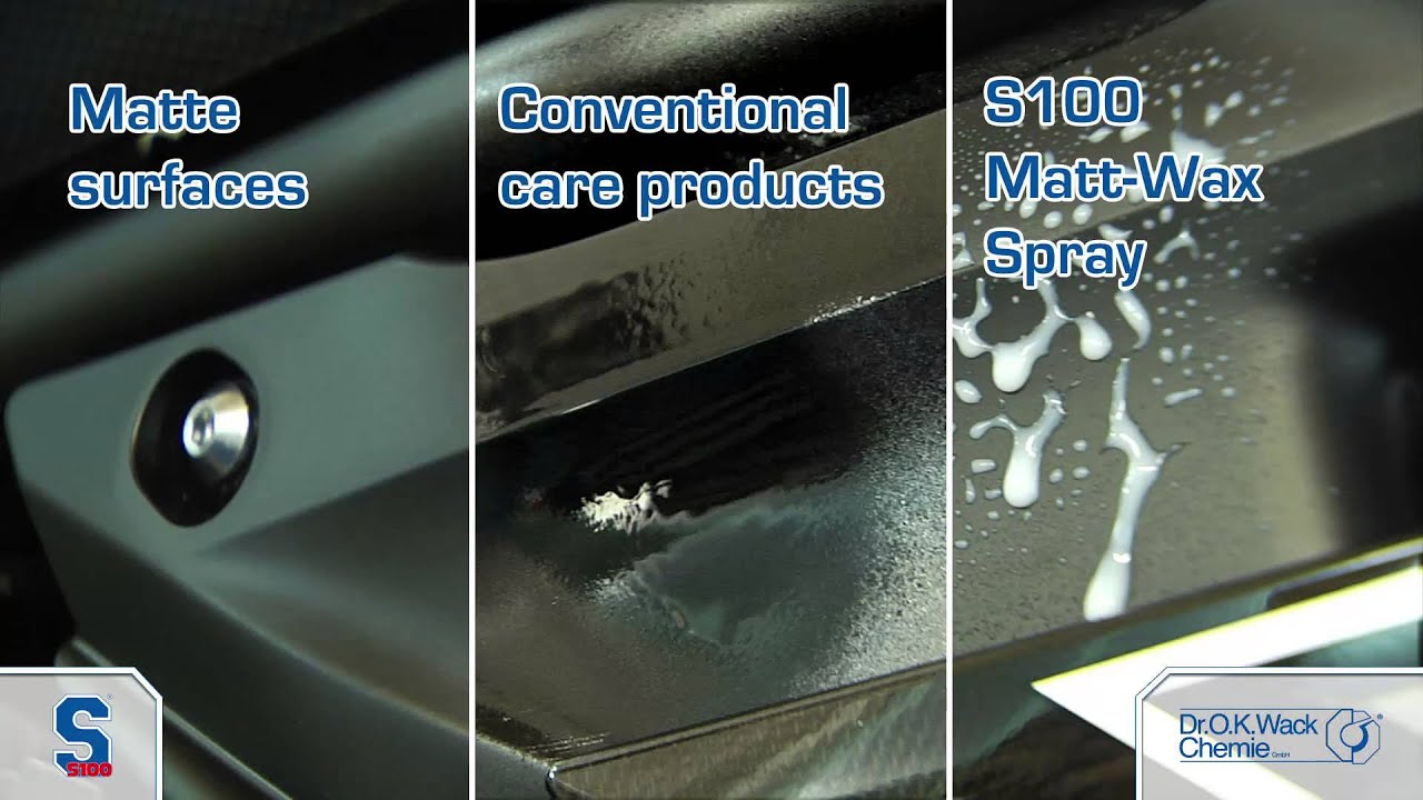 S100/SDoc100 Matt Wax Spray
