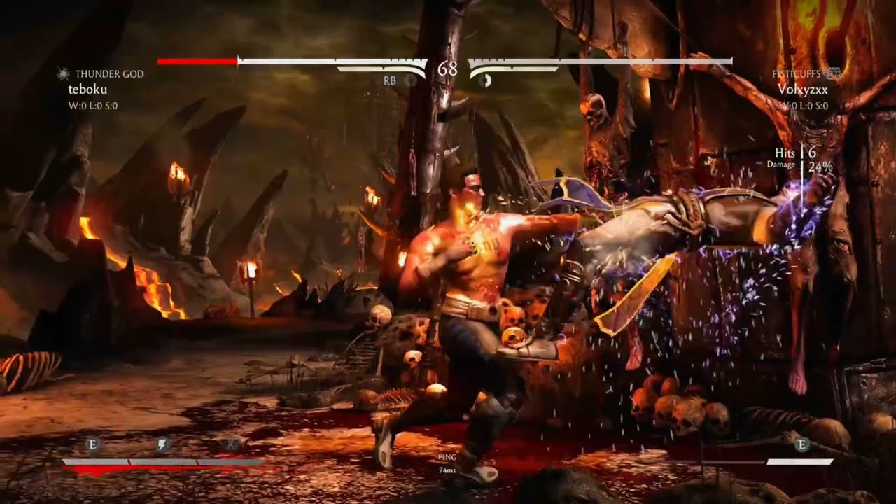 this fisticuffs combo i hit in game is insane...