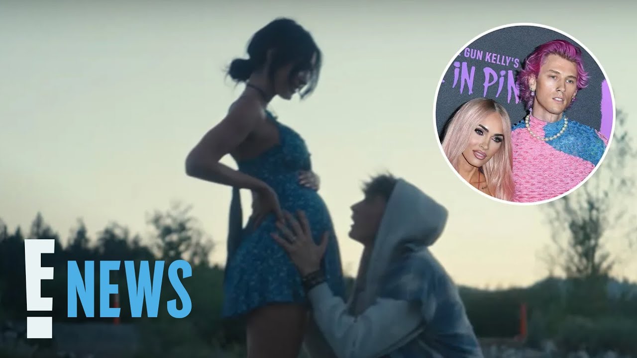 Megan Fox Rocks BABY BUMP in New Machine Gun Kelly Music Video | E! News