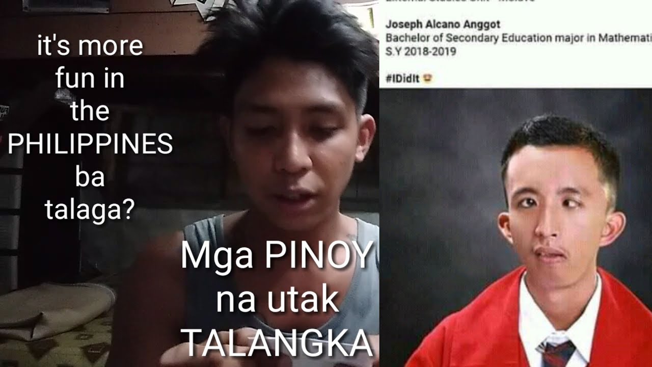 It's More Fun In The Philippines Nga Ba Talaga? | Mga Pinoy Na Utak Talangka | Joseph Alcano Anggot
