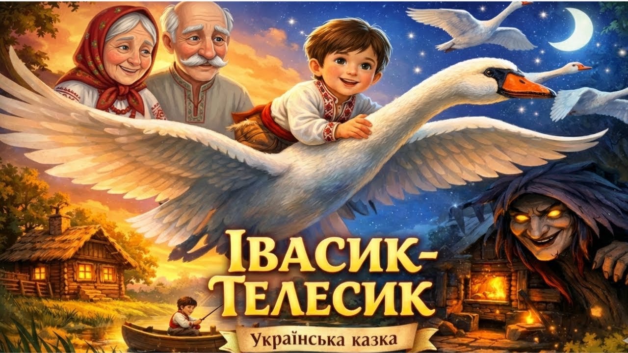 Івасик-Телесик 🌾 Українська народна казка | Добра казка для дітей