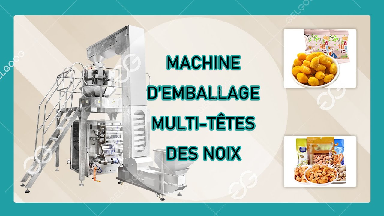 Machine d'Emballage Alimentaire pour Noix Machine &agrave; Emballer