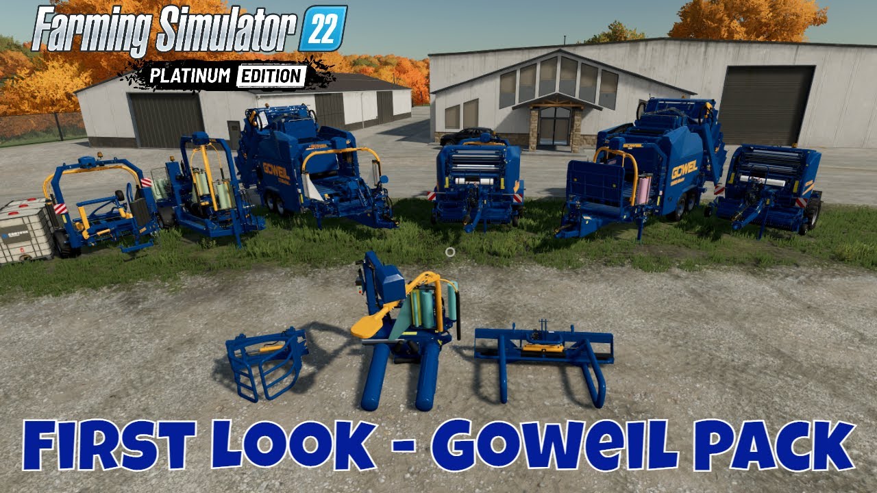 Goweil Pack DLC - Sneak Peek - Is it Worth it? | Farming Simulator 22