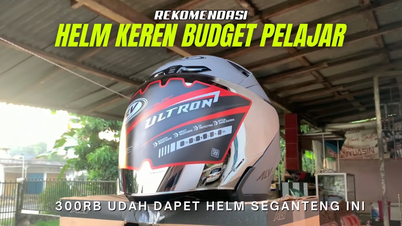 REVIEW ALV ULTRON | HELM KEREN BUDGET PELAJAR