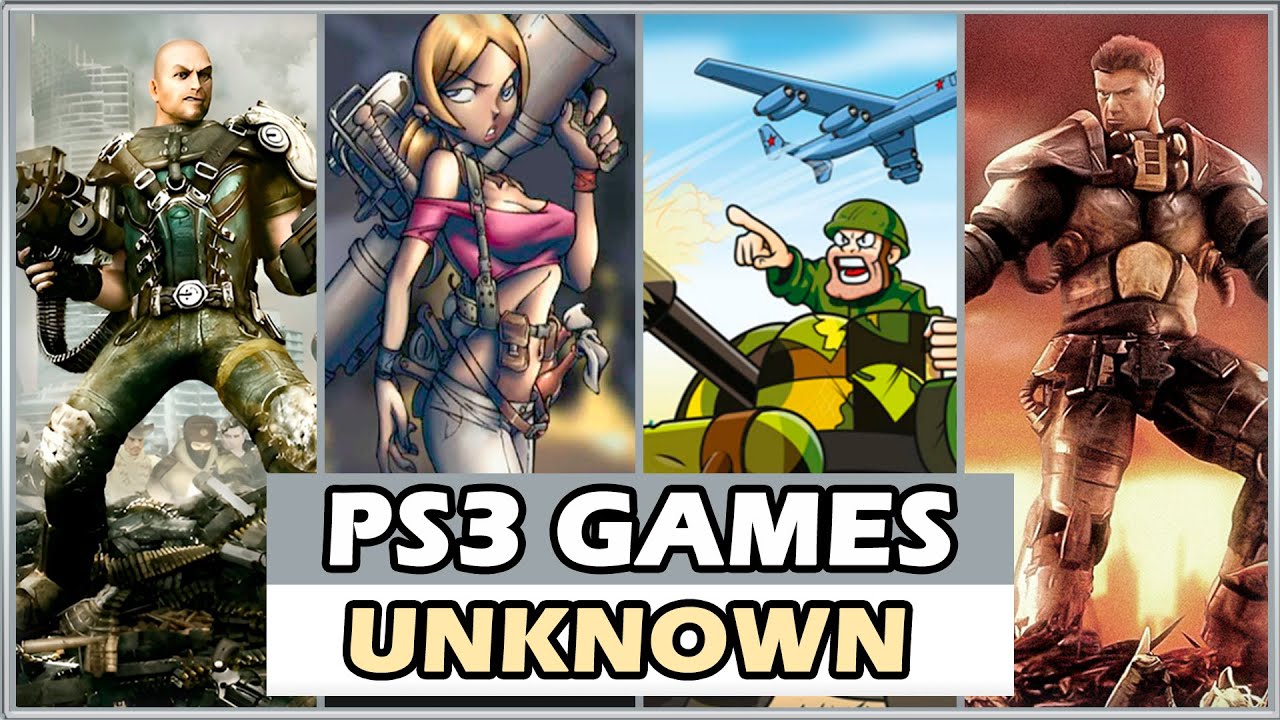 THE 50 BEST UNKNOWN GAMES ON PS3 || PS3 GAMES