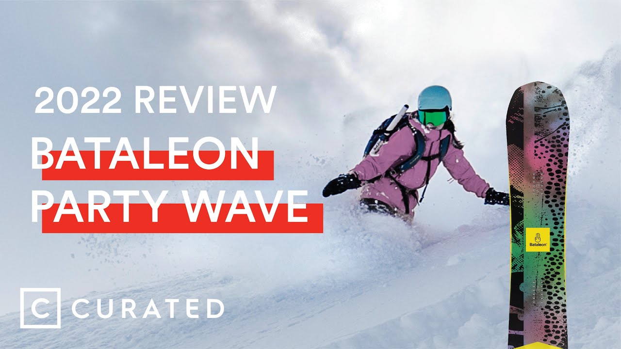 2022 Bataleon Party Wave Snowboard Review | Curated
