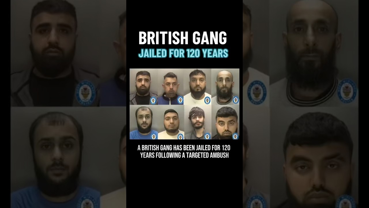 British Gang Jailed for 120 Years After Brutal Attack! 🔒