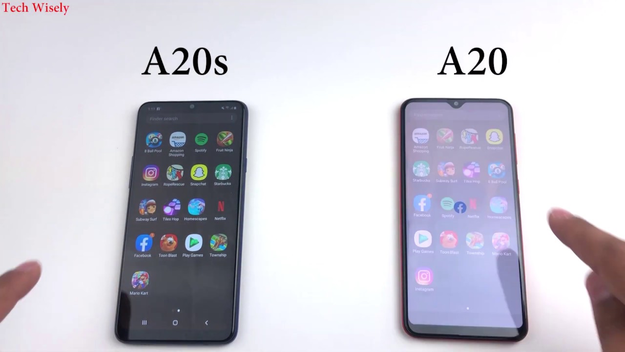 SAMSUNG A20s vs A20 | is A20s better?