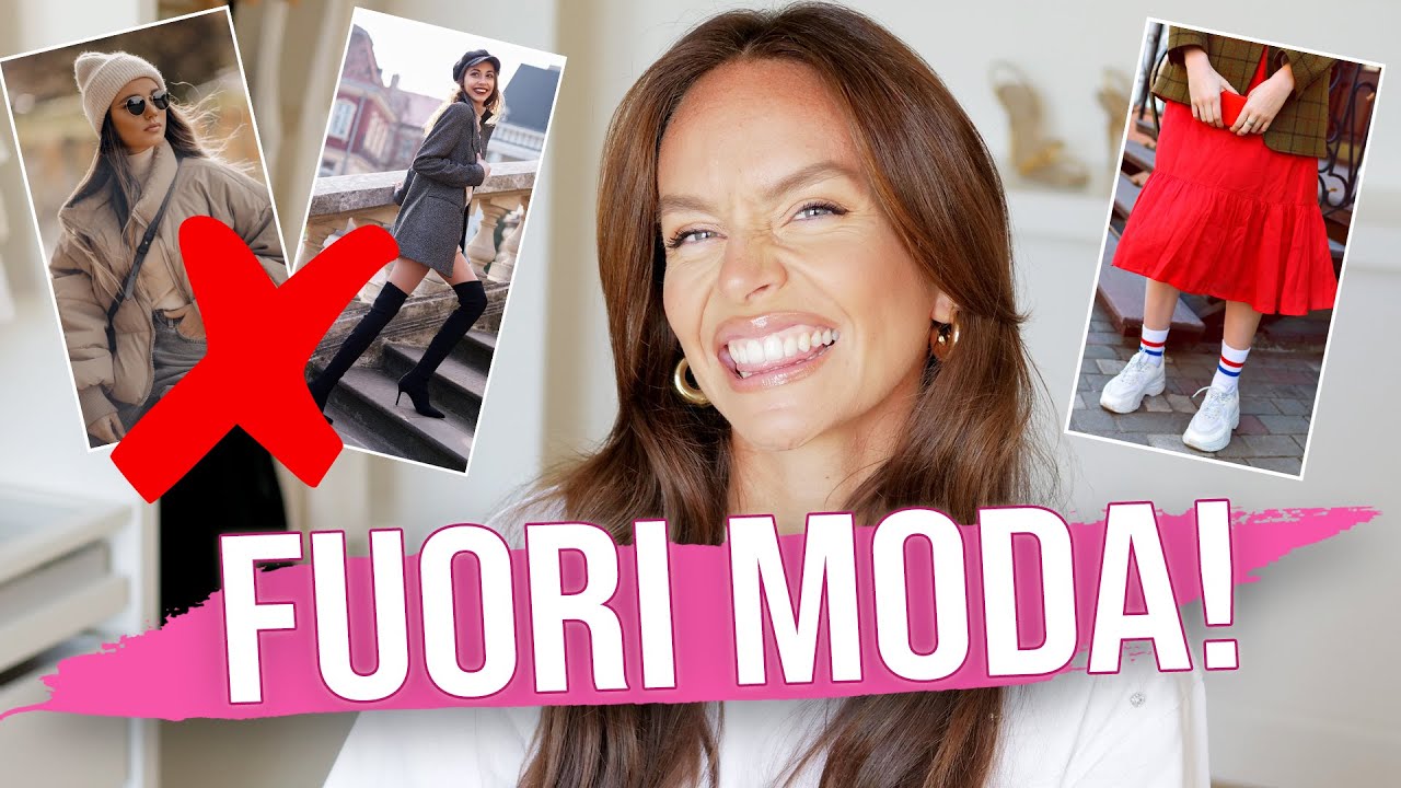 10 COSE CHE NON SONO PIU&rsquo; DI MODA! AUTUNNO INVERNO 2025-26!