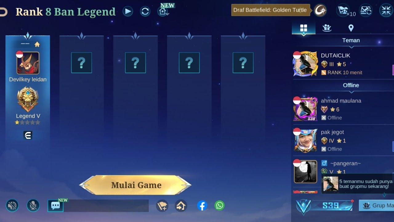 Main Mobile legends