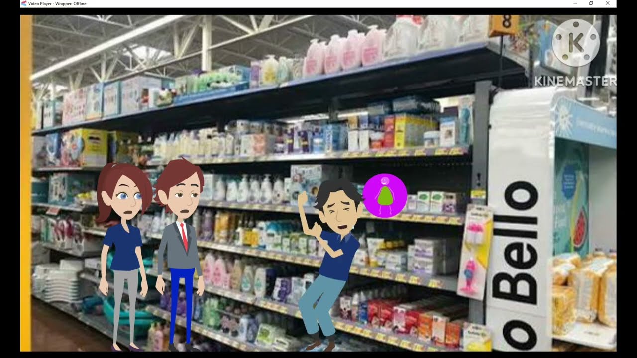 Larry Loud misbehaves at Walmart
