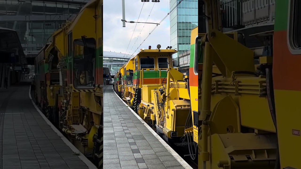 BAM unimat vertrekt uit Utrecht Centraal! #treinwereld #train