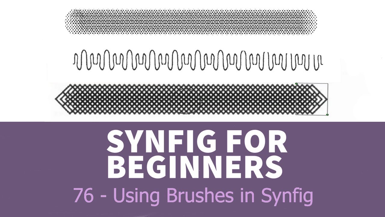 Synfig для начинающих: 76 — Использование кистей в Synfig