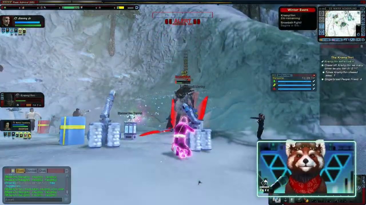 syfy88man Game Channel STO Macrovirus Array VS Winter Event, Short Video