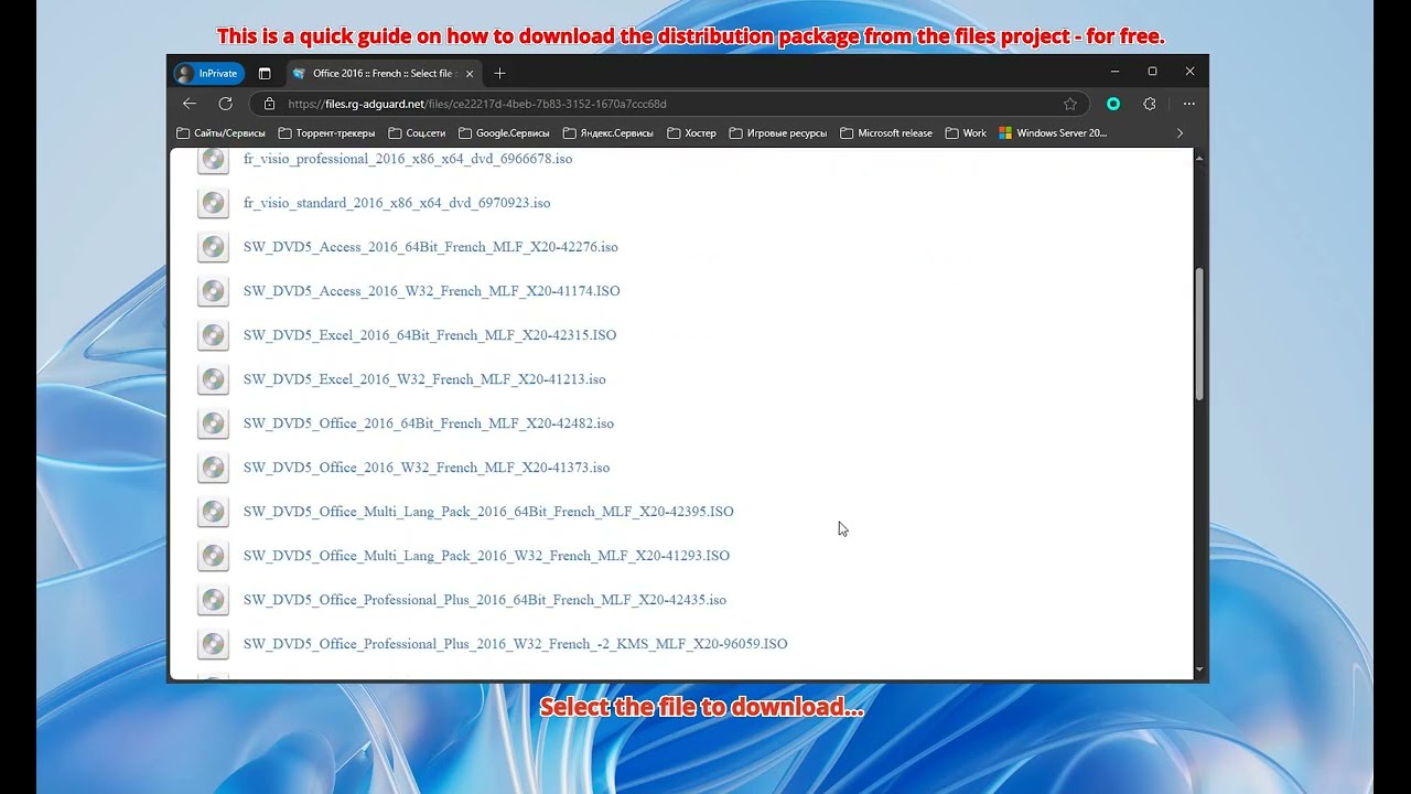 Project files (free - download)