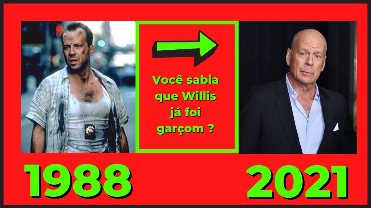 DURO DE MATAR - DIE HARD. VEJA O ANTES E DEPOIS, IDADE + CURIOSIDADES.  (1988 - 2021)