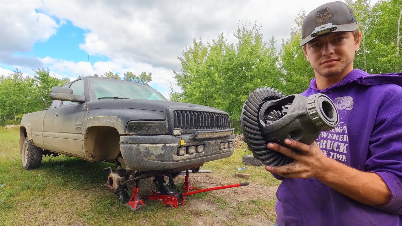 Восстановление переднего дифференциала на моем Dodge Ram 2500 1997 года выпуска