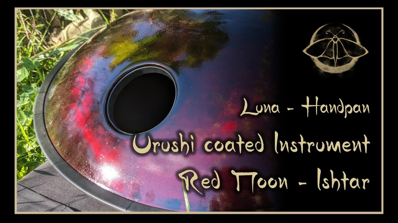 LUNA Handpan - Red Moon - Ishtar - D-Minor, Kurd