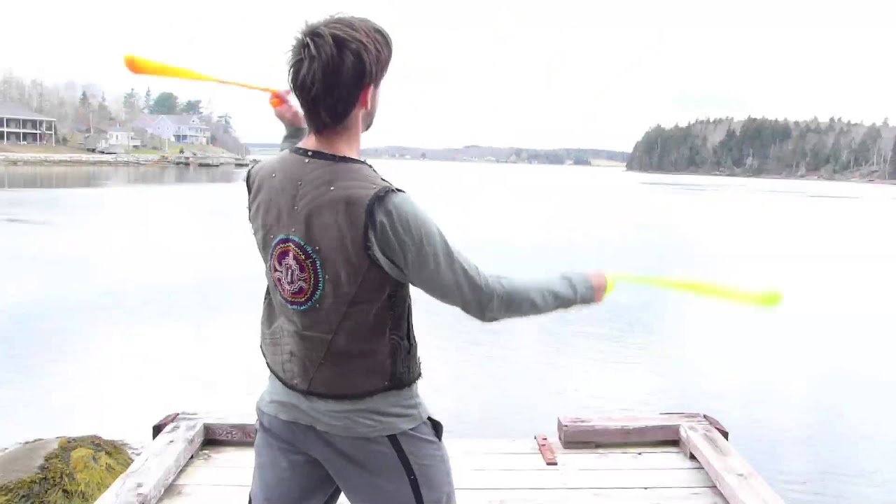 Beginner Poi Lesson: More on watermill and split-time hip reels
