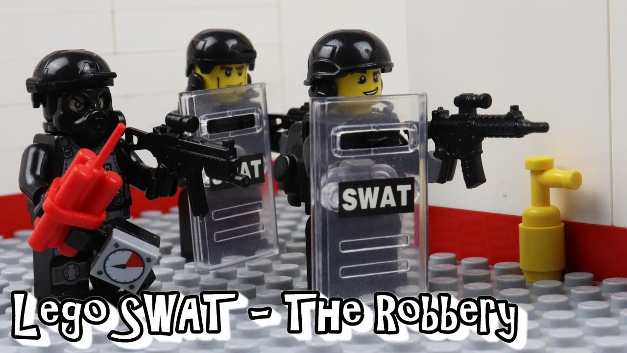 Lego SWAT - The Robbery | Lego SWAT - Bank Robbery | Lego Police Chase | Lego SWAT videos