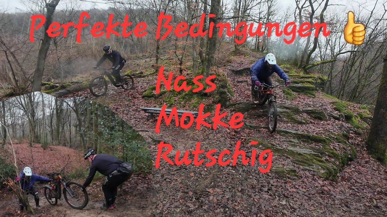 Wenn die Trails so richtig schön schmatzen ❤️