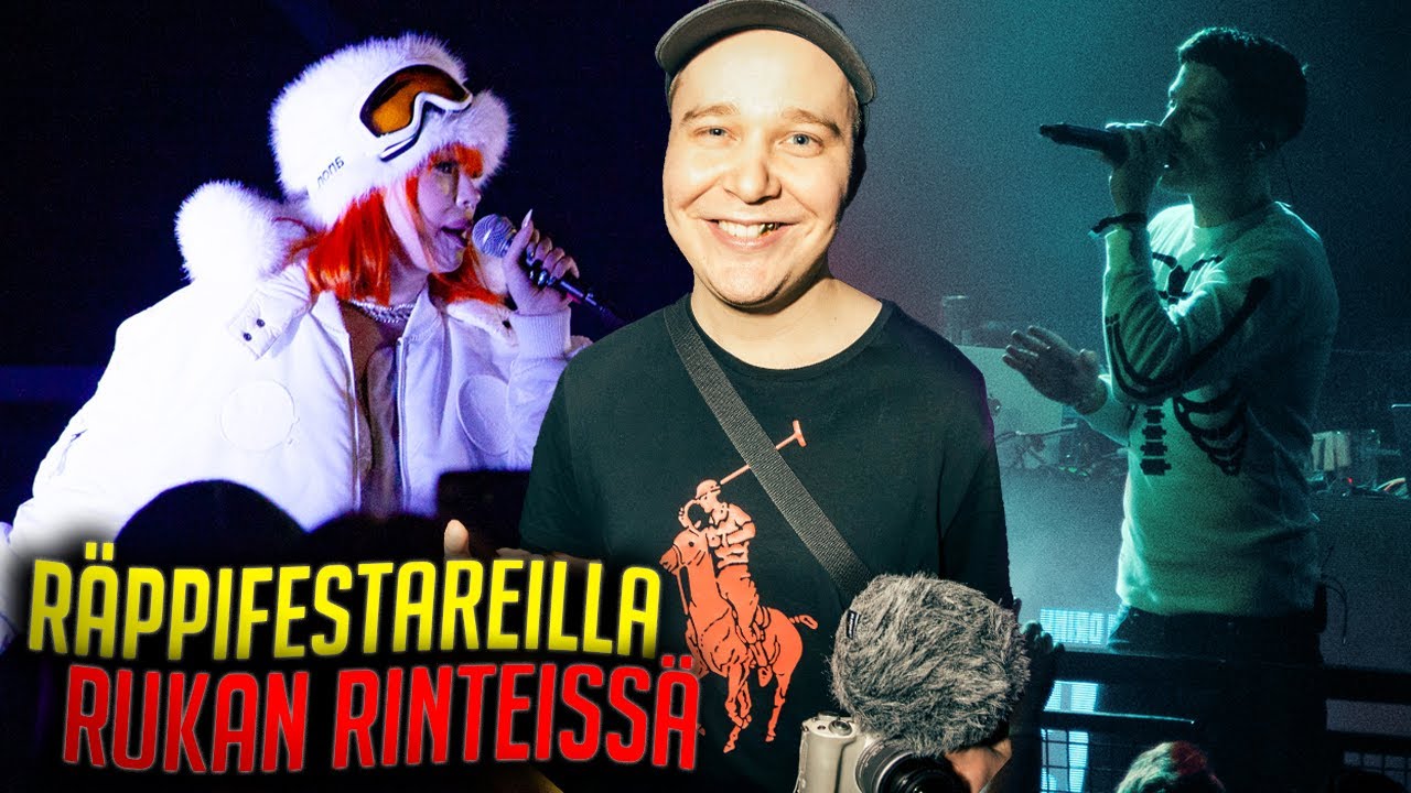 Millainen on räppifestari Rukan laskettelurinteissä? | Up North 2024 VLOG