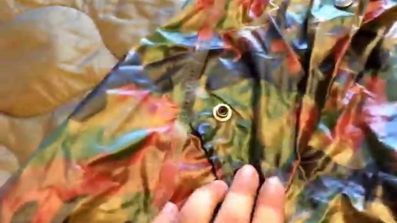 Leibermuster Poncho (TAZ 83 Alpenflage Poncho)