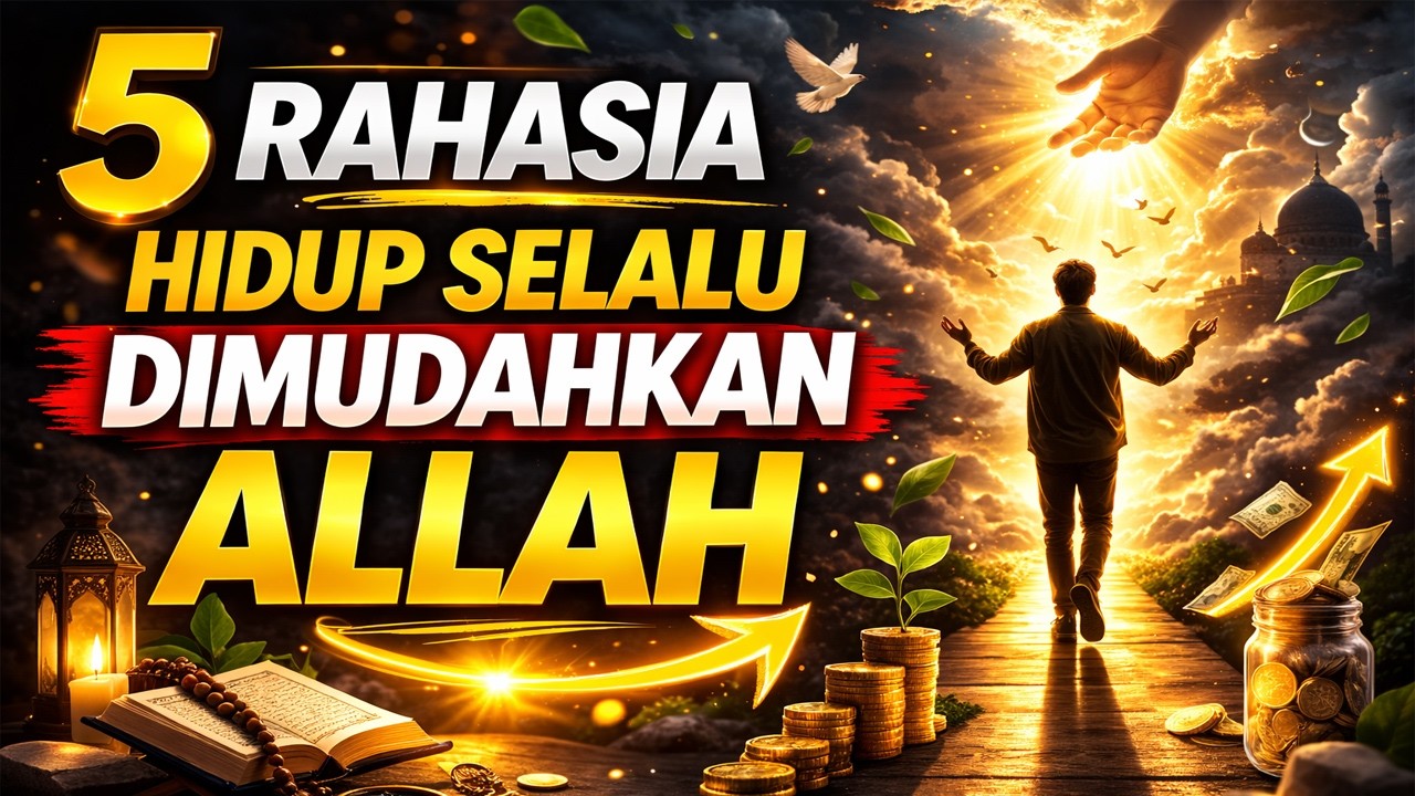 5 Rahasia Orang yang Hidupnya Selalu Dimudahkan Allah - Subhanallah...