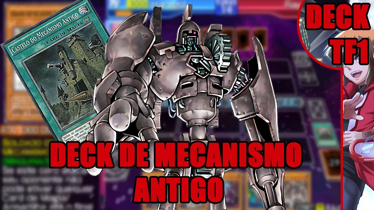 Yu-Gi-Oh! GX Tag Force - |DECK| - Deck de Mecanismo antigo