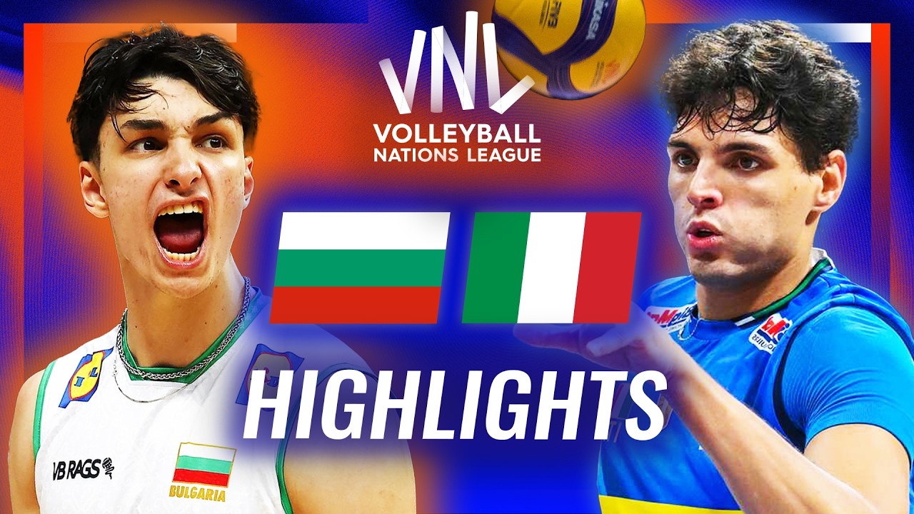 Bulgaria 🇧🇬 vs. Italy 🇮🇹 - Highlights | Week 2 | Men's VNL 2026