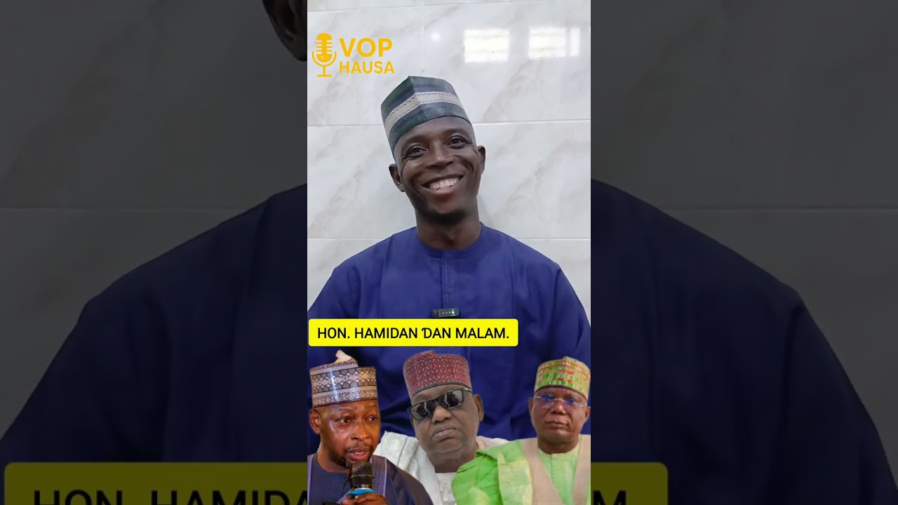 A zaɓen 2027, a kano ta tsakiya bazamu zaɓi mara sana'a ba. Hon Hamidan Ɗan Malam Sharaɗa.