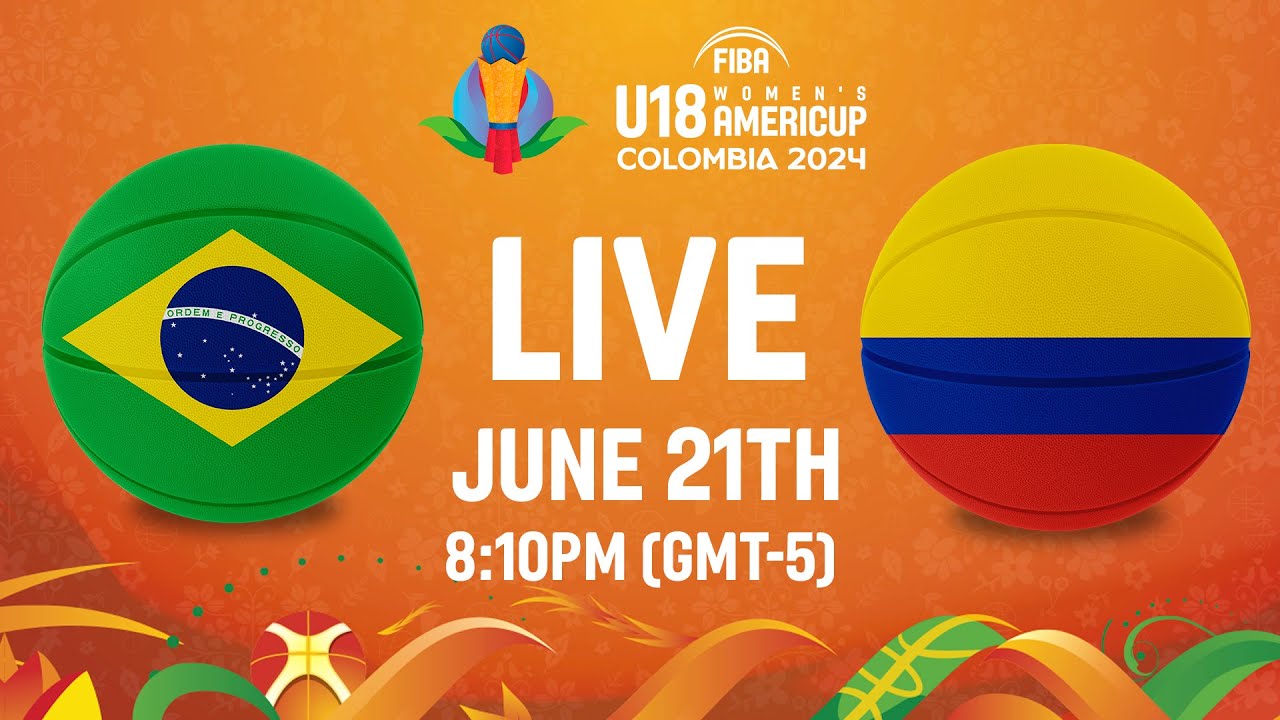 QUARTER-FINALS: Brazil v Colombia | Full Basketball Game | FIBA U18 Women's AmeriCup 2024