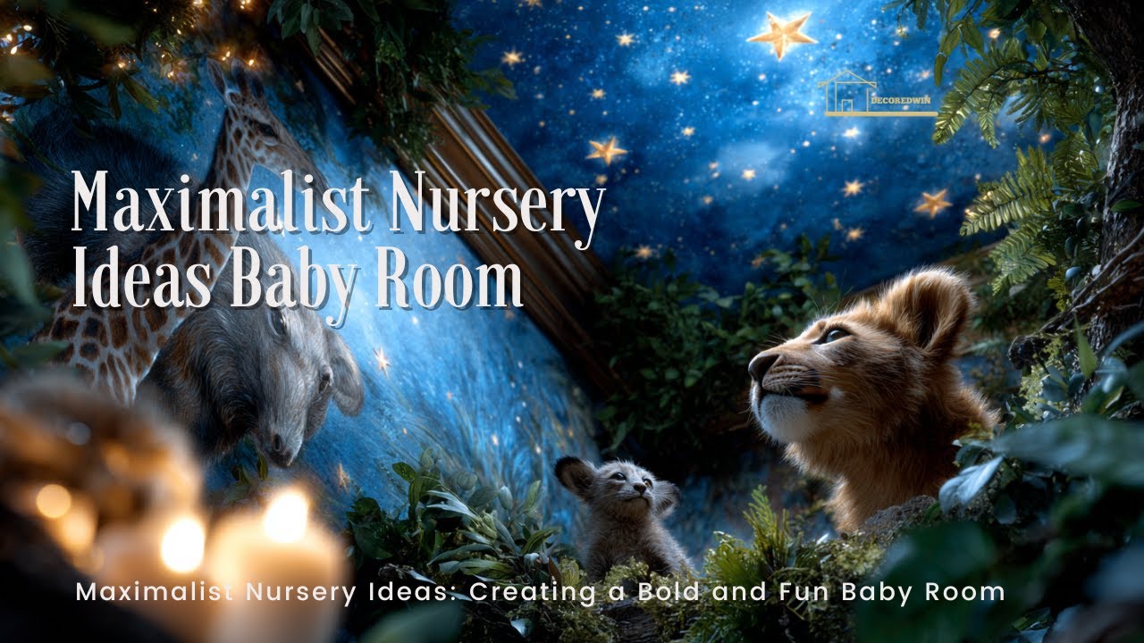 Maximalist Nursery Ideas 2025: Create a Bold and Colorful Baby Room That Pops!