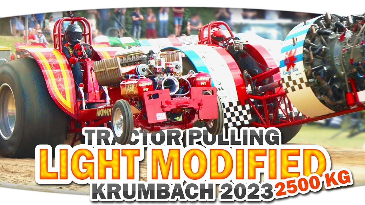 Wer dominiert? Diesel gegen Stern & V12 - die freie Klasse 2,5 t ► Tractor Pulling - Krumbach 2023